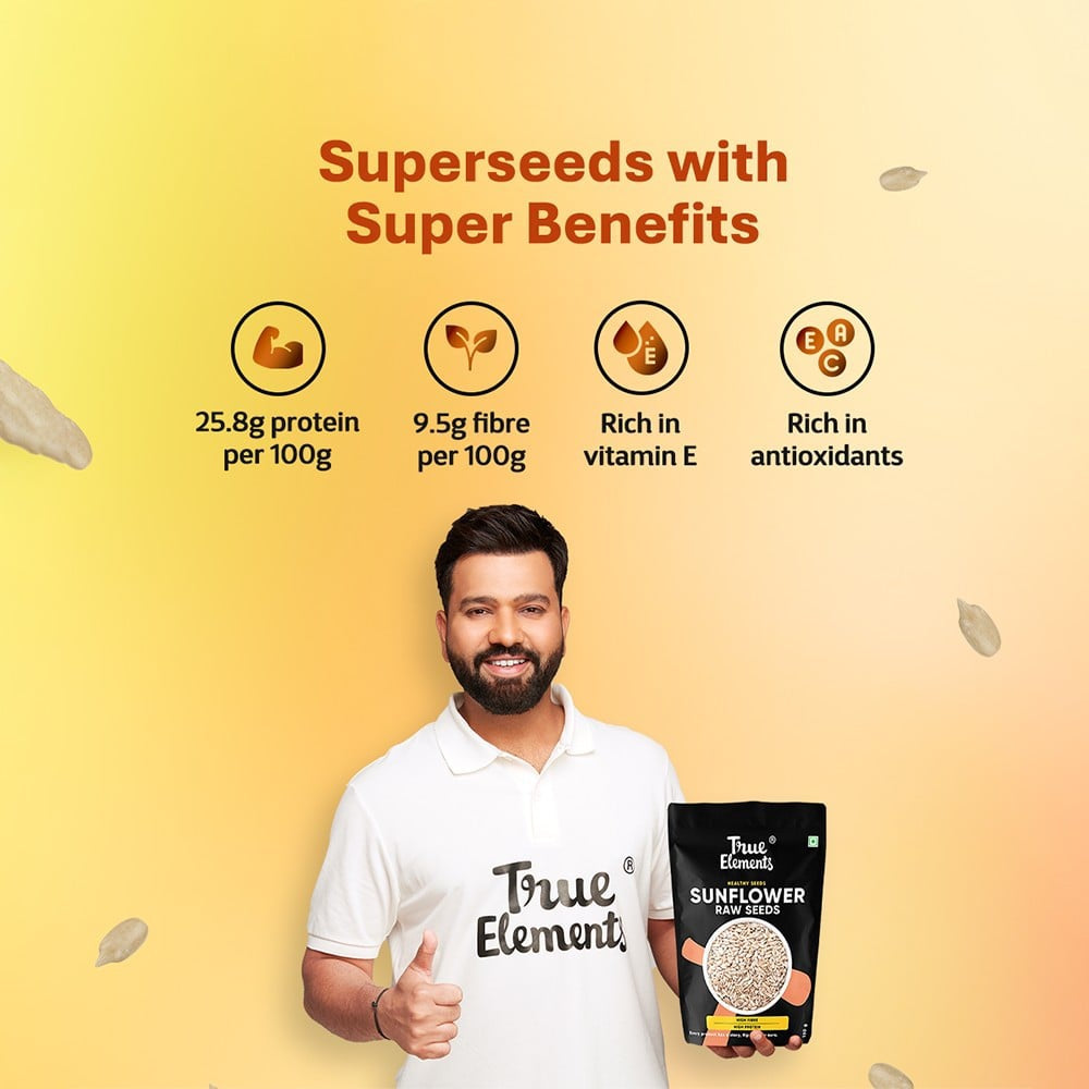 True Elements Raw Sunflower Seeds : 250 g