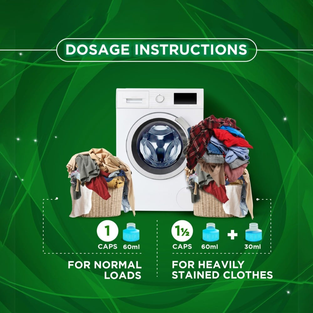 Ariel Front Load Liquid Detergent : 2 l + 500 ml