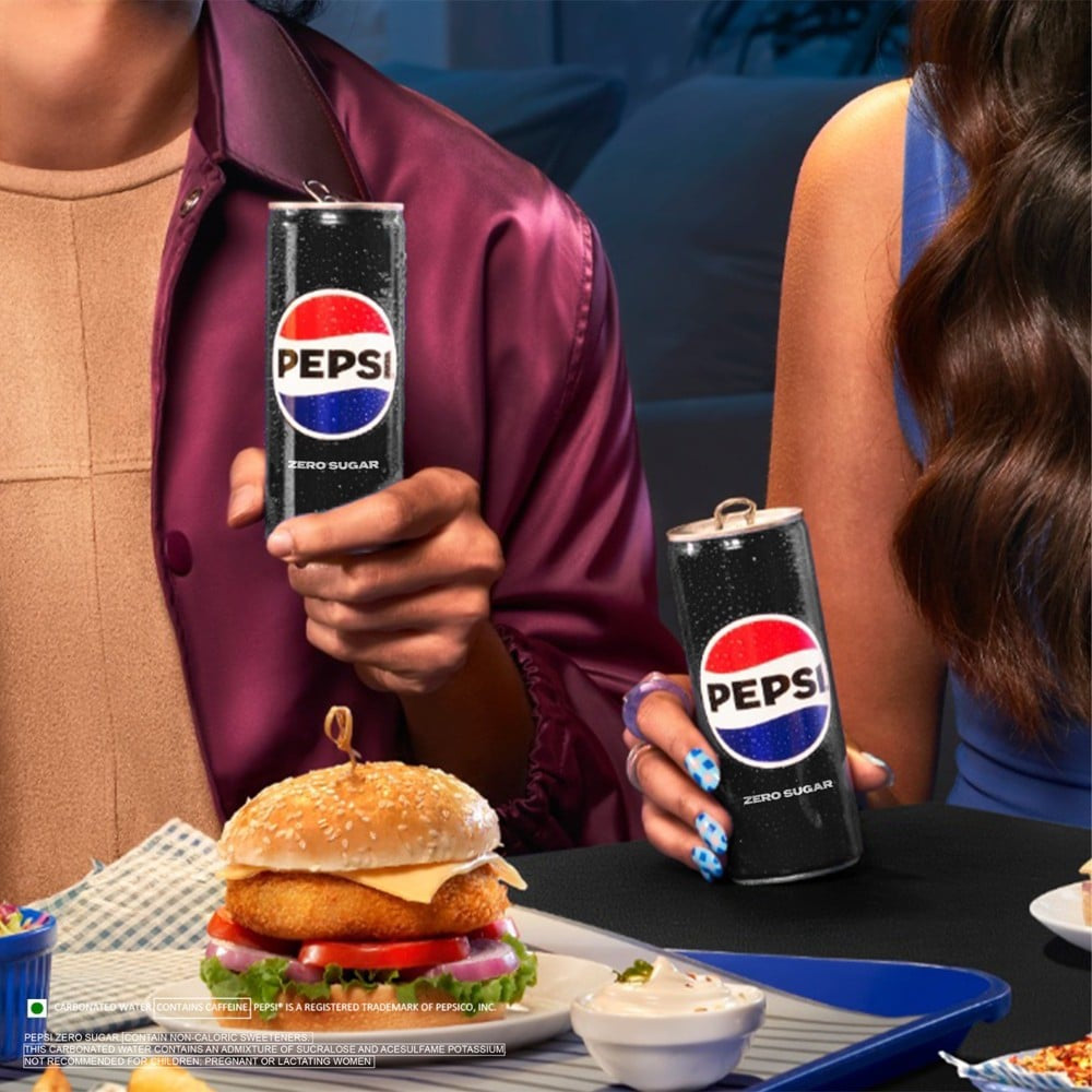 Pepsi Zero Sugar Soft Drink : 6 x 330 ml