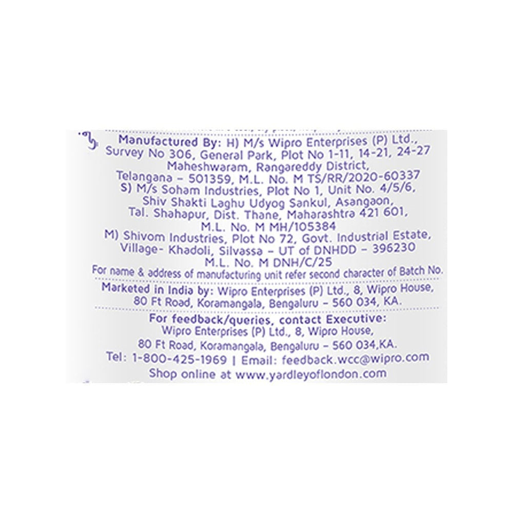 Yardley London English Lavender Perfumed Talcum Powder : 250 g