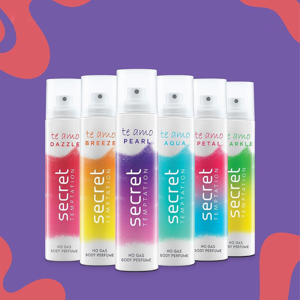 Secret Temptation Te Amo Pearl Perfume Body Spray : 120 ml