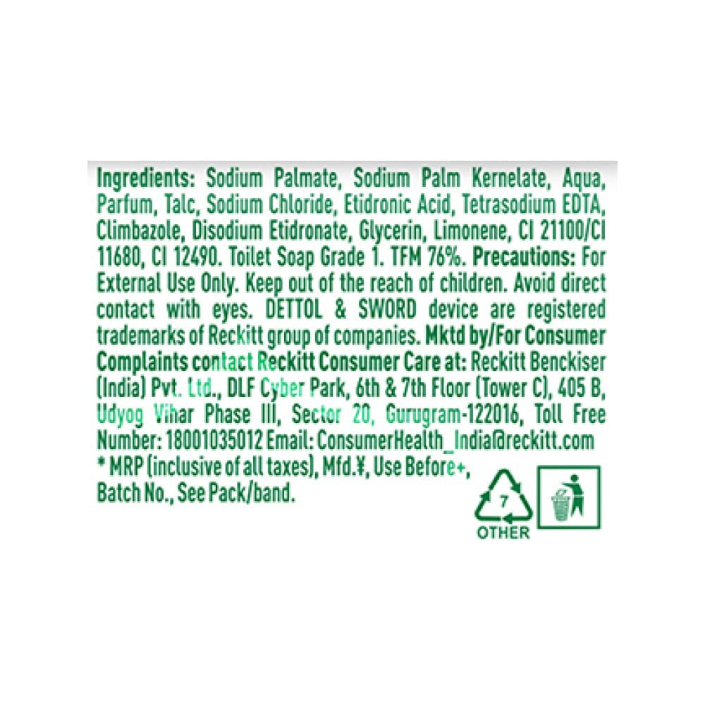 Dettol Original Germ Protection Bathing Bar : 6 x 150 g