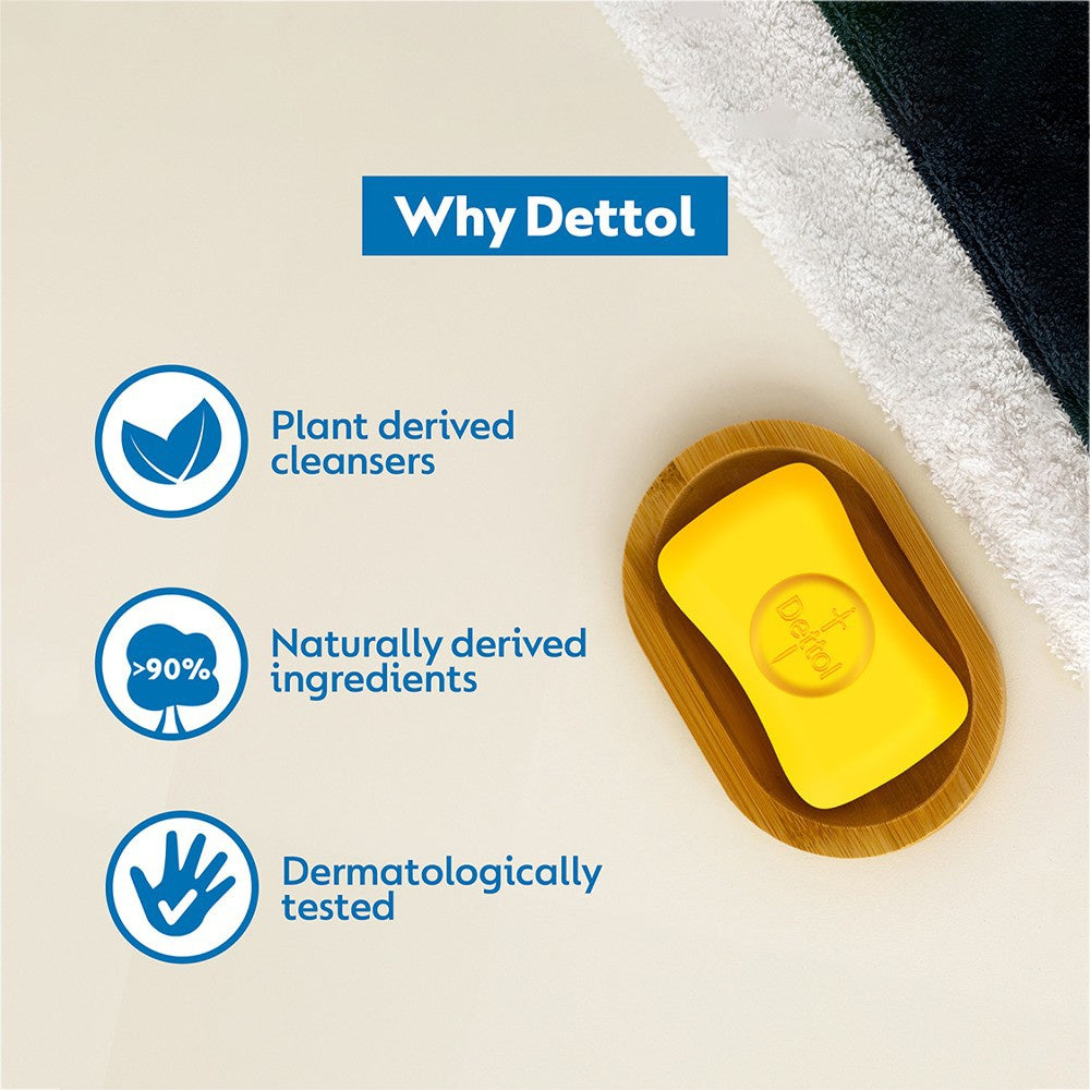Dettol Lime Cool Soap : 4 x 100 g