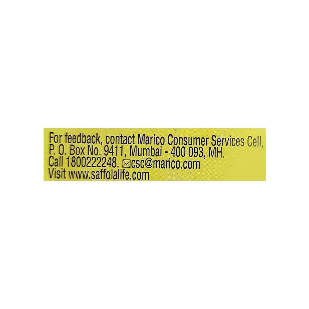 Saffola Gold Power of 3 Refined Blended Cooking Oil : 2 ltr
