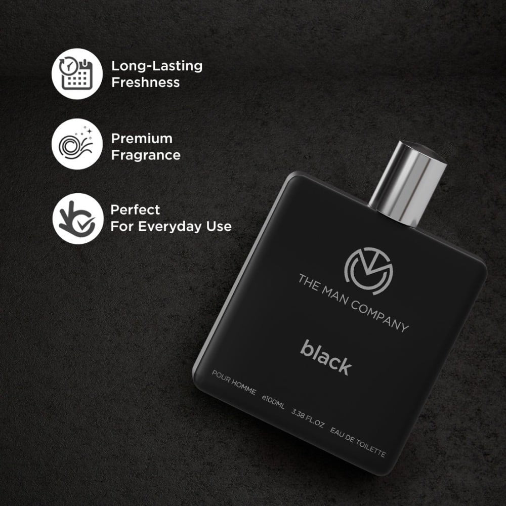 The Man Company Black Eau de Toilette : 100 ml