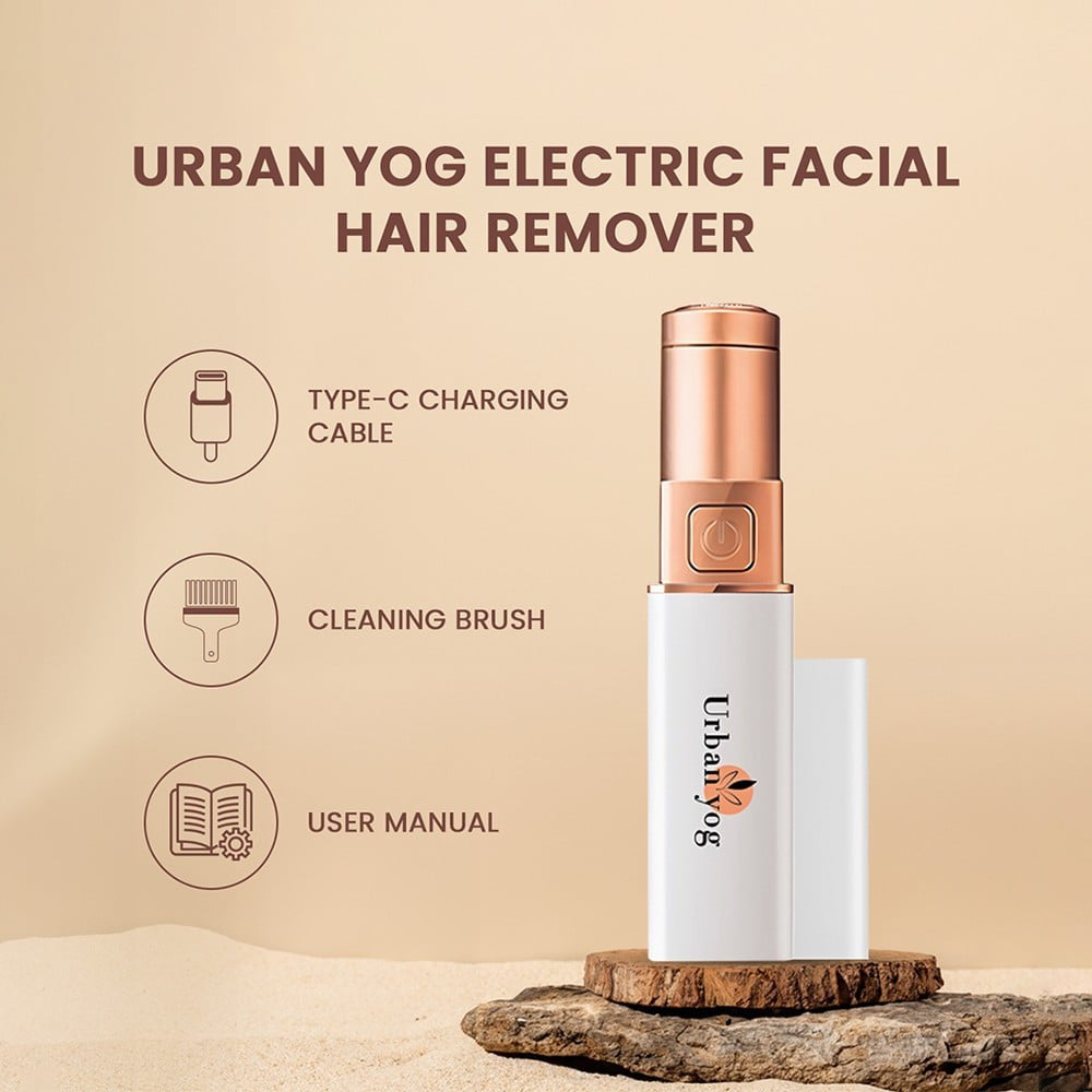 Urban Yog Electric Facial Hair Remover for Women (3 W) : 1 unit