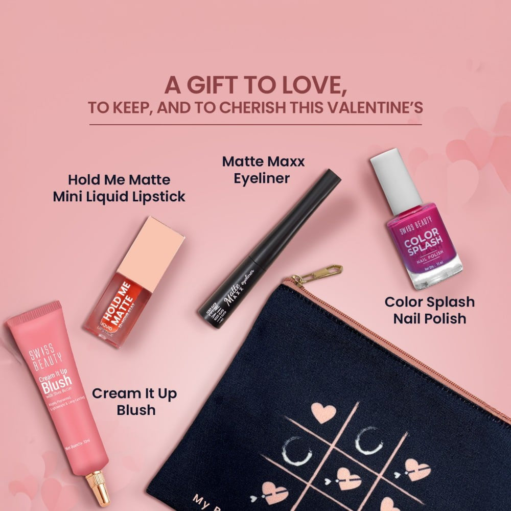 Swiss Beauty Gift Your Heart Out Makeup Kit : 1 pack (4 pieces)