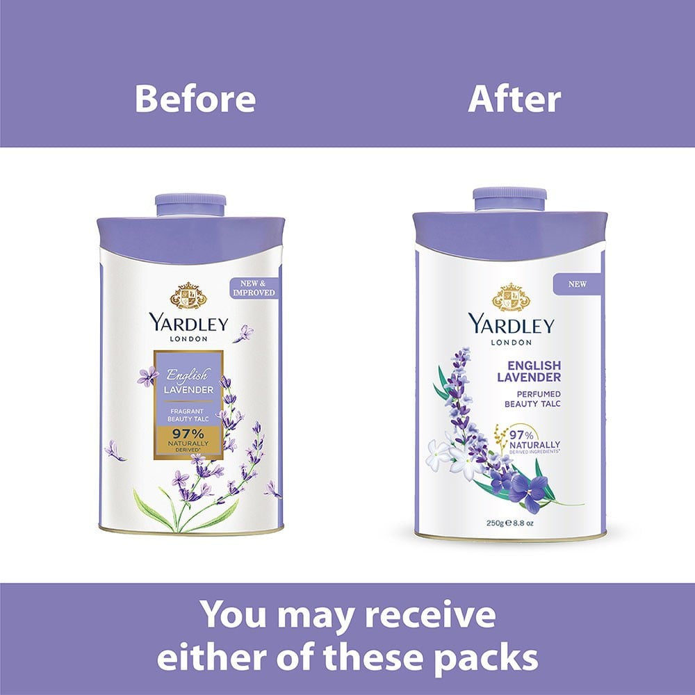 Yardley London English Lavender Perfumed Talcum Powder : 250 g