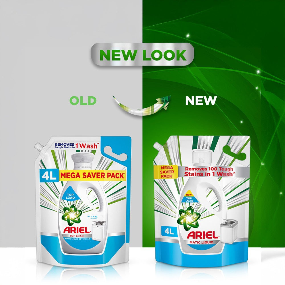 Ariel Matic Top Load Liquid Detergent : 4 ltr