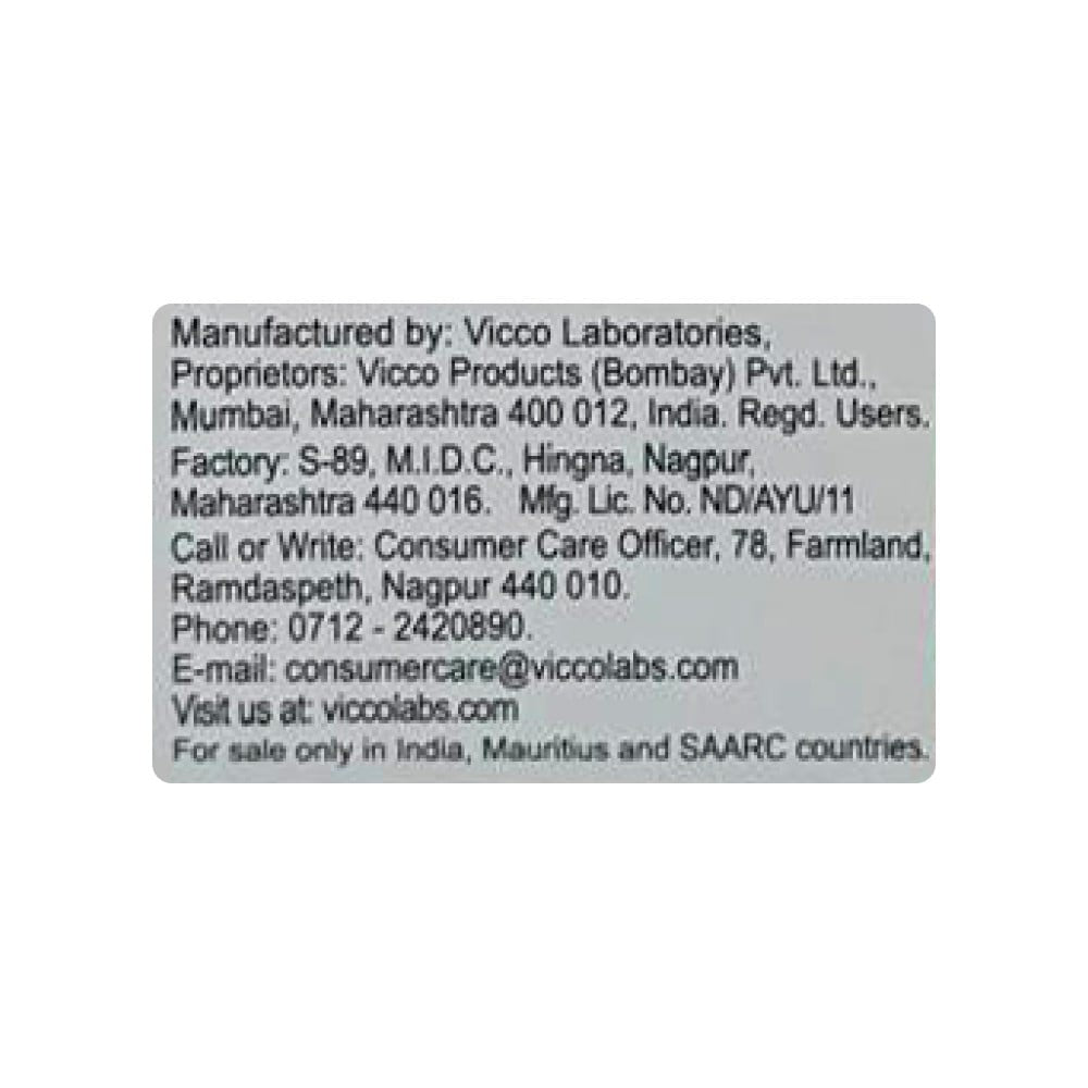 Vicco Vajradanti Ayurvedic Herbal Toothpaste : 100 g