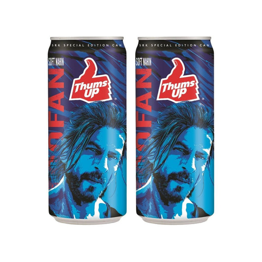 Thums Up Cola Soft Drink (300 ml) - Pack of 2 : 2 x 300 ml