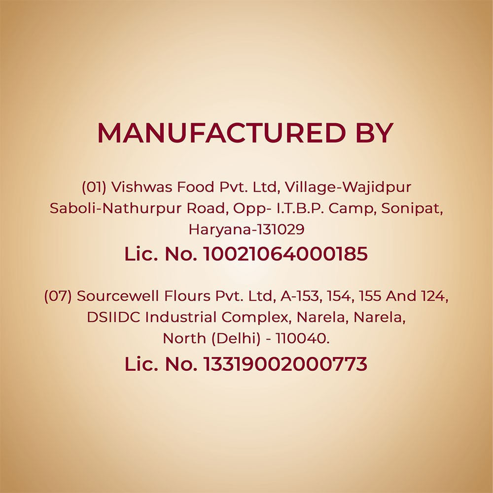 Aashirvaad 0% Maida, 100 % M.P. Chakki Atta : 5 kg
