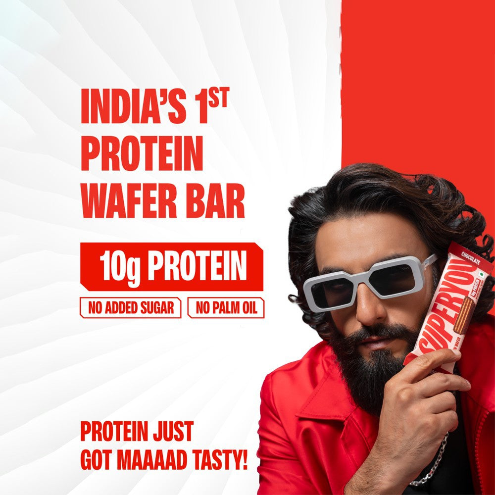 SuperYou Cheese Wafer Protein Bar : 40 g