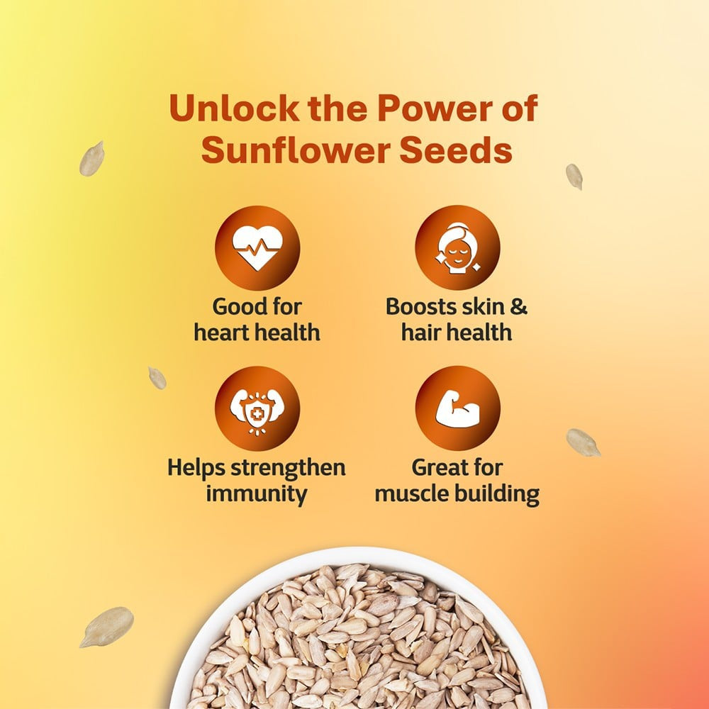 True Elements Raw Sunflower Seeds : 250 g