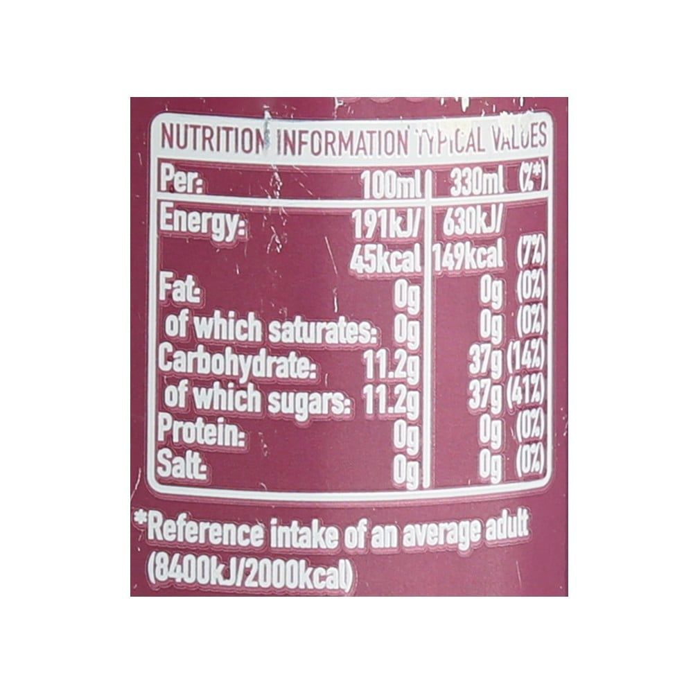 Coca-Cola Cherry Flavoured Soft Drink : 330 ml