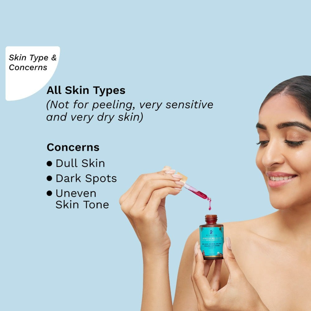 Pilgrim 25% AHA + 2% BHA + 5% PHA Peeling Solution : 1 unit