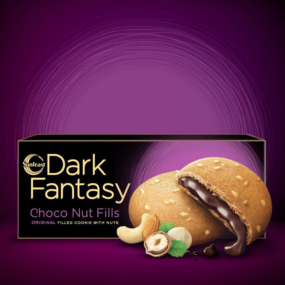 Sunfeast Dark Fantasy Choco Nut Fills Cookies : 75 g