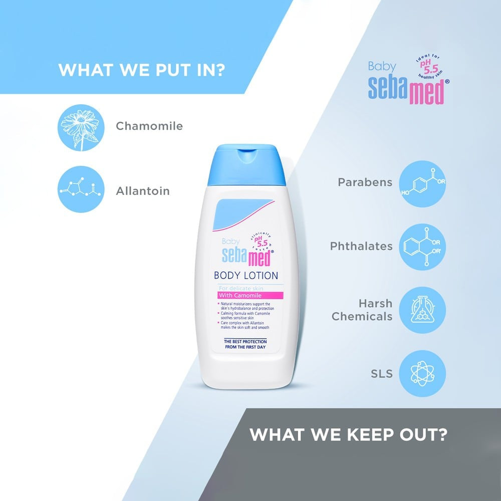 Sebamed PH 5.5 Baby Lotion : 100 ml