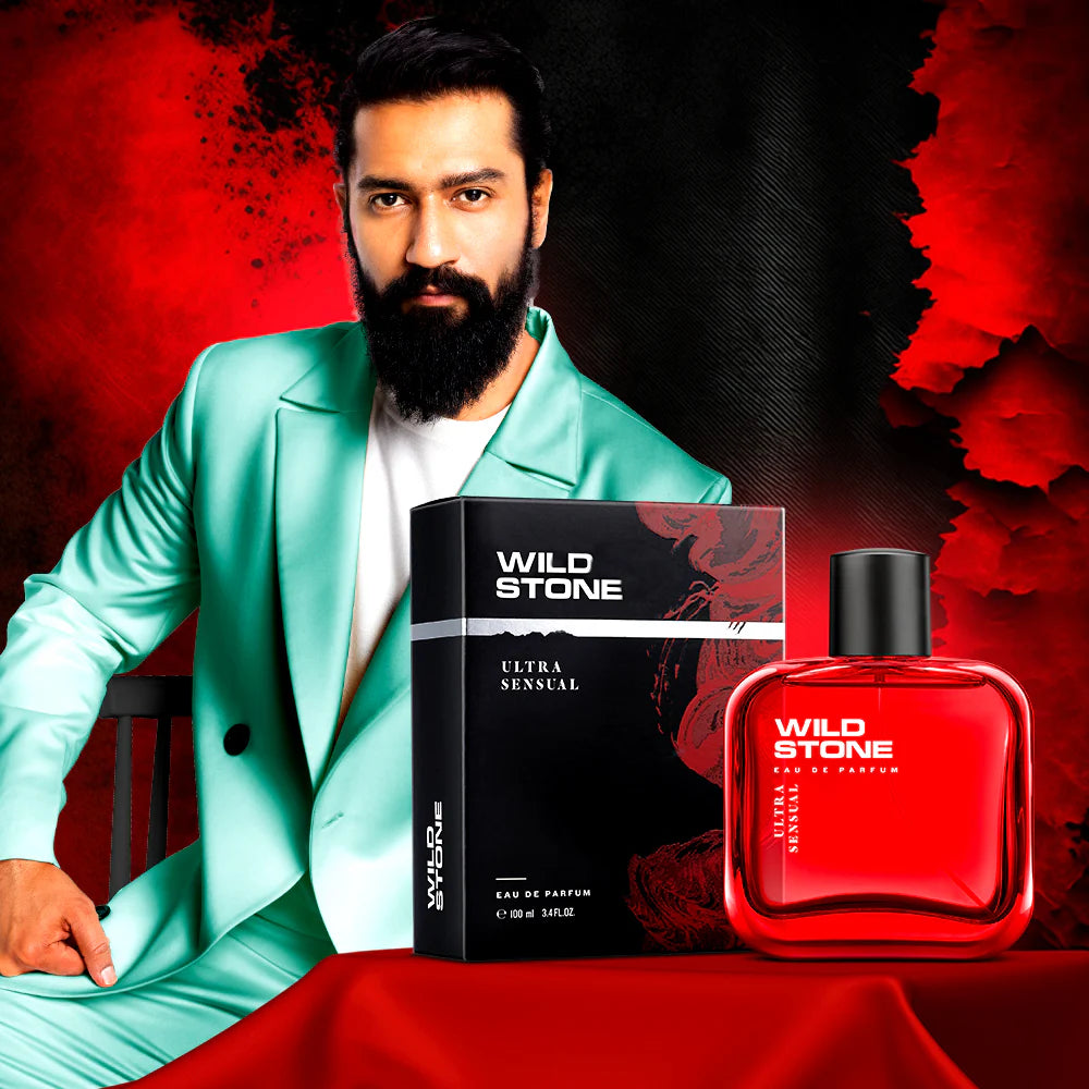 Wild Stone Ultra Sensual Perfume for Men, 100ml