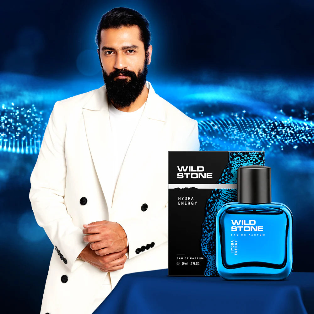 Wild Stone Hydra Energy Perfume for Men, 50ml