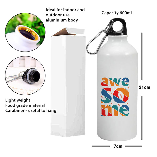 Awesome: Printed Sipper Bottle | 600ml