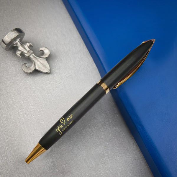 You & Me Forever Always: Printed Metal Pen