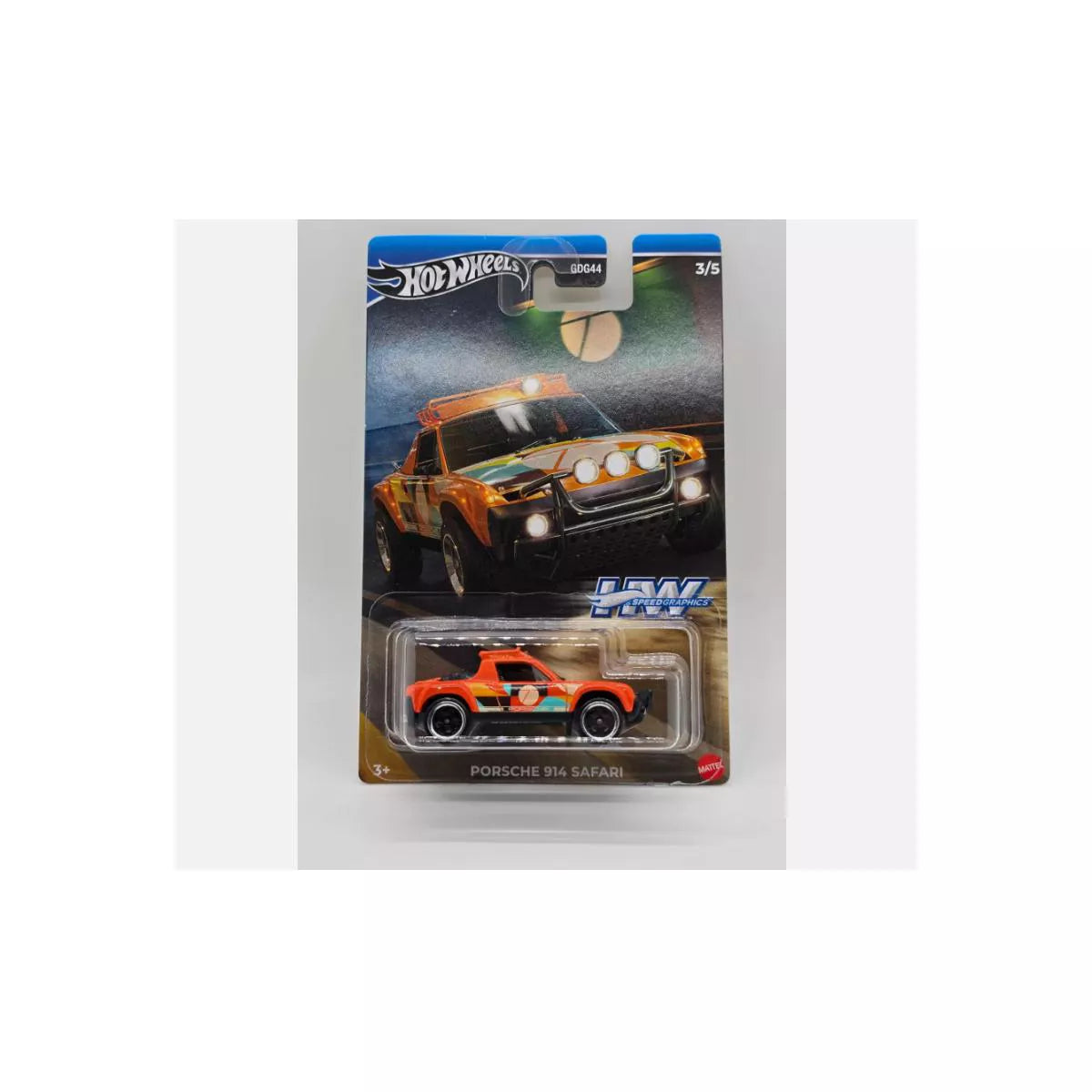 Porsche 914 Safari Die-Cast Model by Mattel