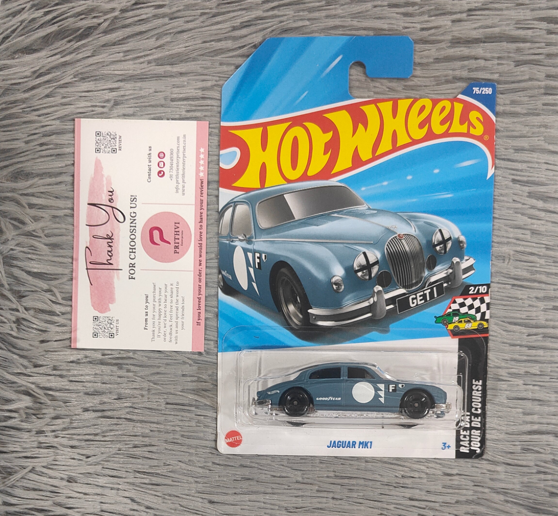 Jaguar MK1 (Blue) – Hot Wheels 2025 by Mattel