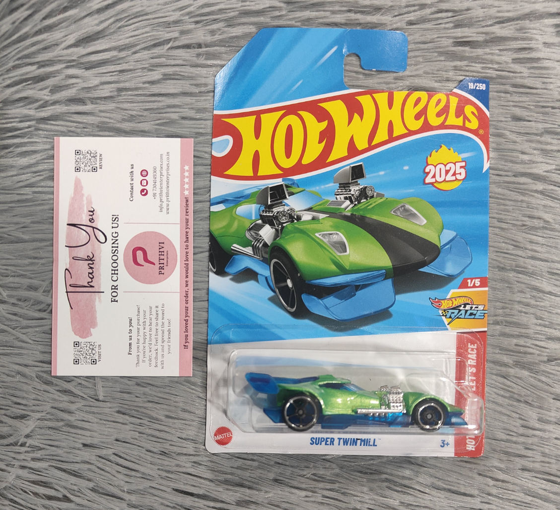 Super Twin Mill (Green) – Hot Wheels 2025 by Mattel