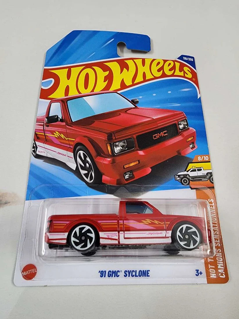 91 GMC Syclone (Red) – Hot Wheels 2025 by Mattel