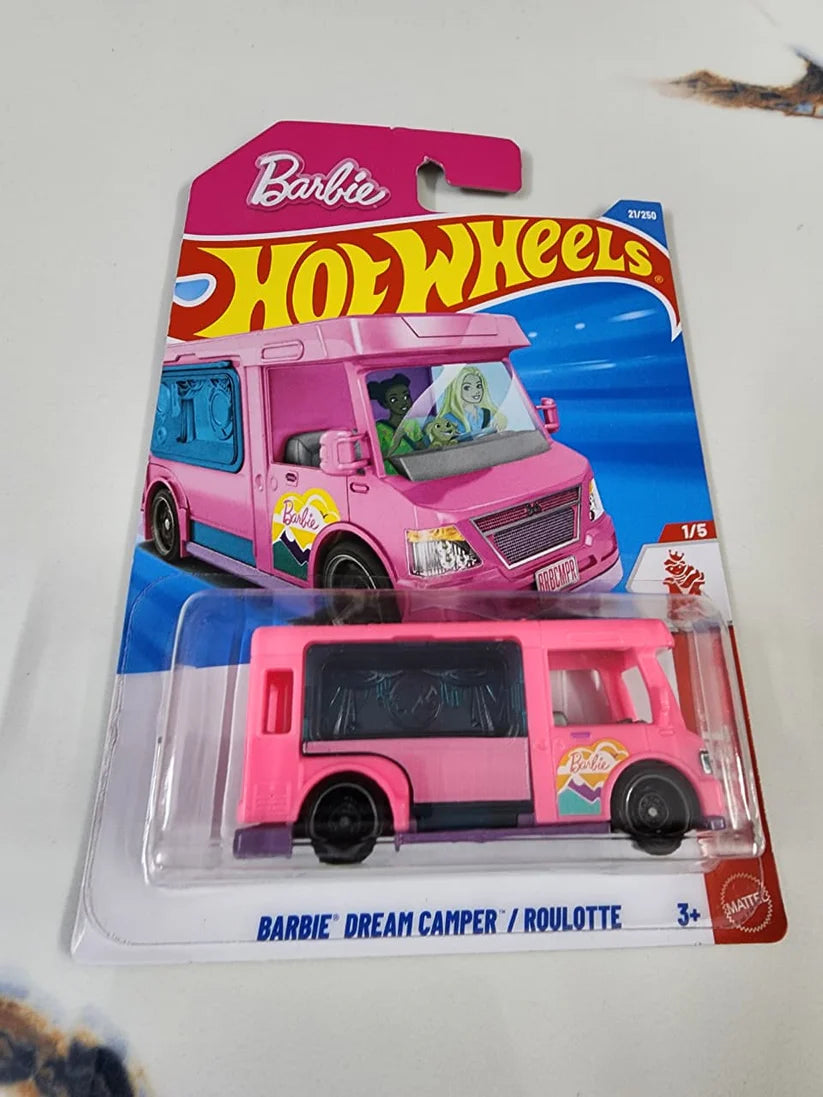 Barbie Dream Camper / Roulotte (Pink) – Hot Wheels 2025 by Mattel