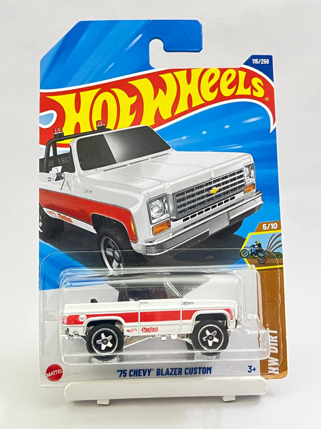 75 Chevy Blazer Custom (White) – Hot Wheels 2025 by Mattel