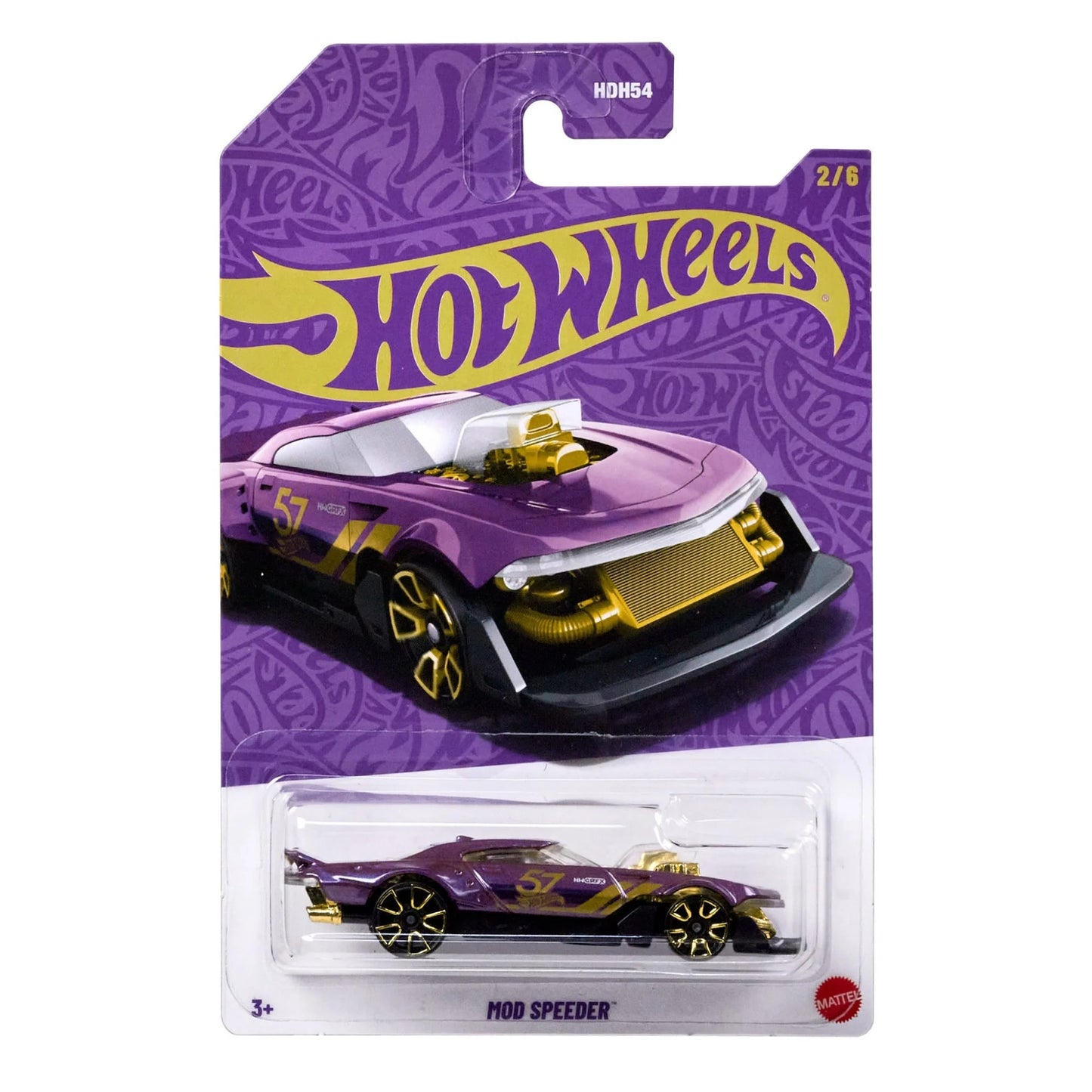 Mod Speeder – Hot Wheels 57 Years Edition 2025 by Mattel