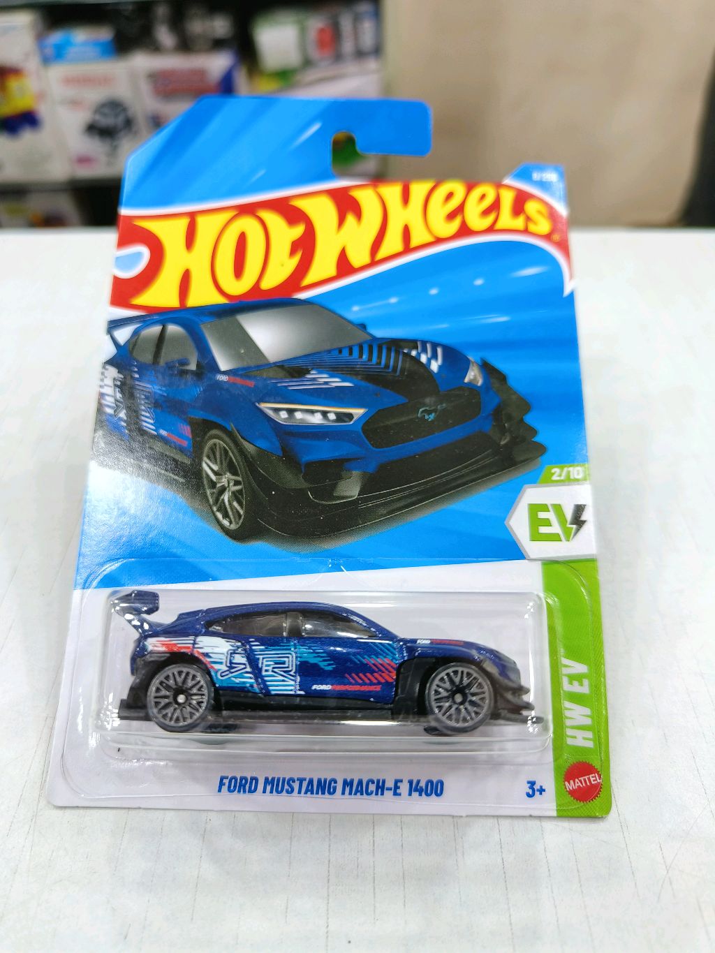 Ford Mustang Mach-E 1400 (Blue) – Hot Wheels 2025 by Mattel