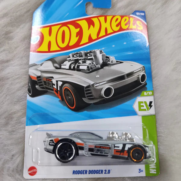 Rodger Dodger 2.0 (Silver) – Hot Wheels 2025 by Mattel