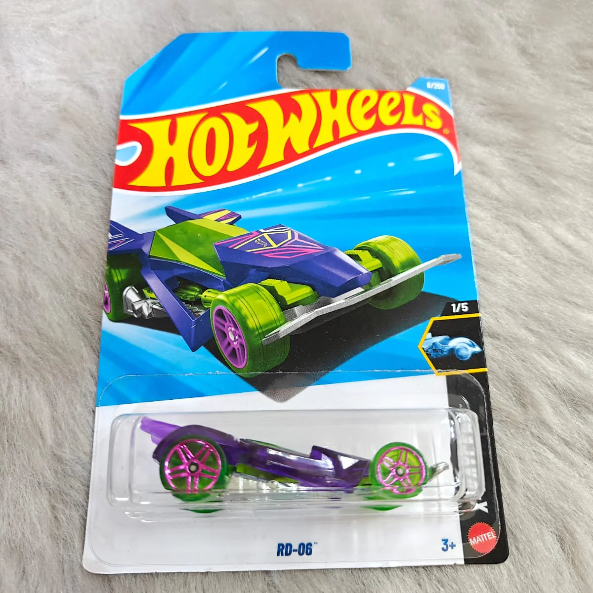 RD-06 (Blue) – Hot Wheels 2025 by Mattel