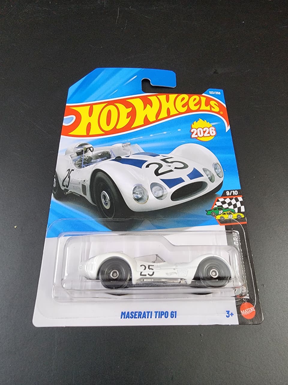 Maserati Tipo 61 (White) – Hot Wheels Imported by Mattel - Prithvi Enterprises