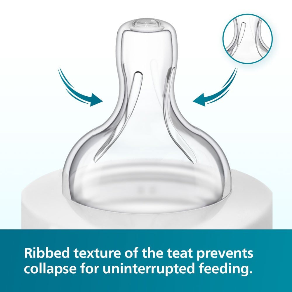 Philips Avent Anti-Colic Feeding Bottle 0+ Month : 2 pieces