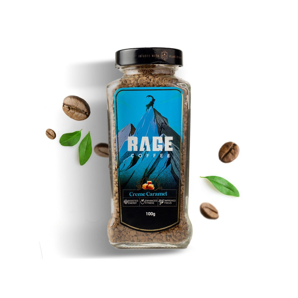Rage Coffee Creme Caramel Instant Flavoured Coffee : 100 g