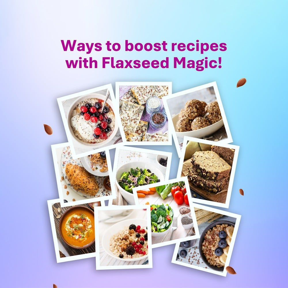 True Elements Flax Seeds - Fibre and Protein Rich : 250 g
