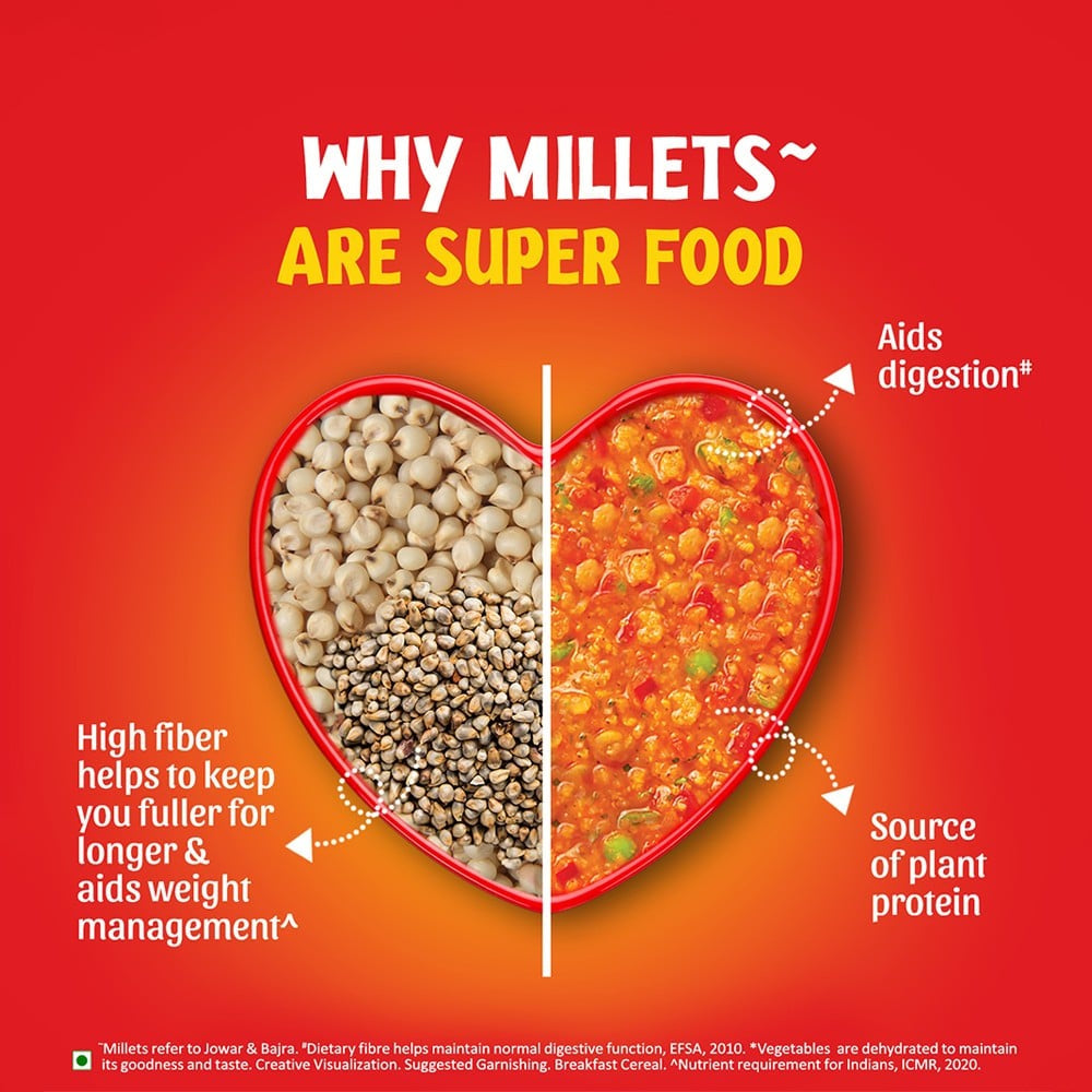 Saffola Masala Millet Tomato Delight : 35 g
