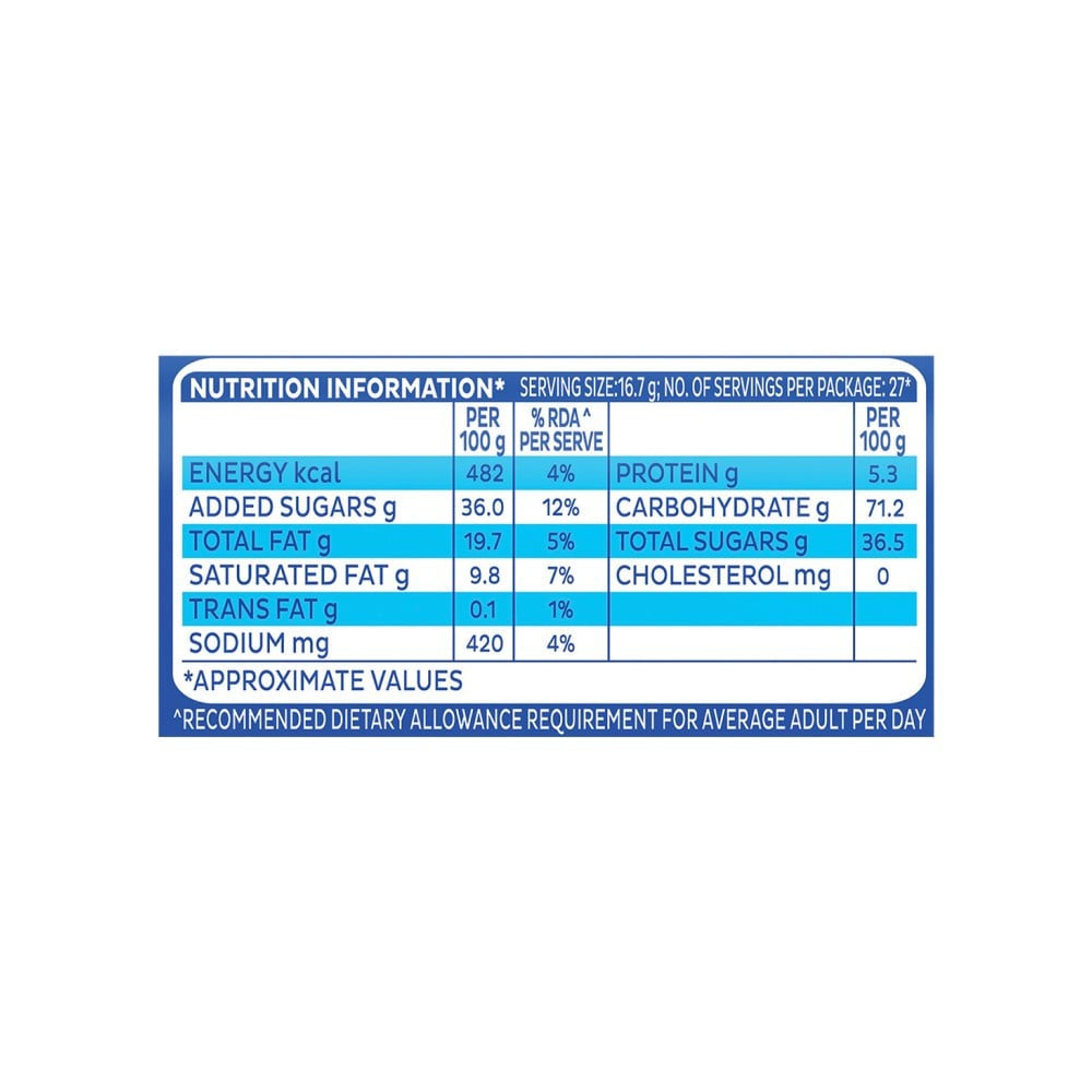 Cadbury Oreo Pokemon Chocolate Flavour Sandwich Cream Biscuits : 481.25