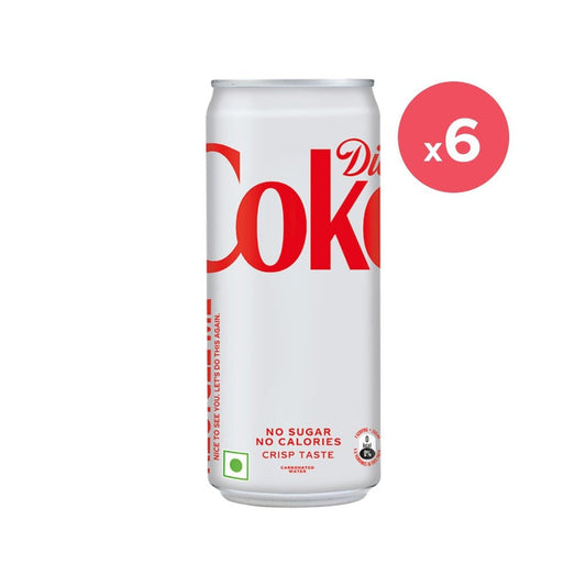 Coca-Cola Diet Coke Diets & Lights - Pack of 6 : 6 x 300 ml