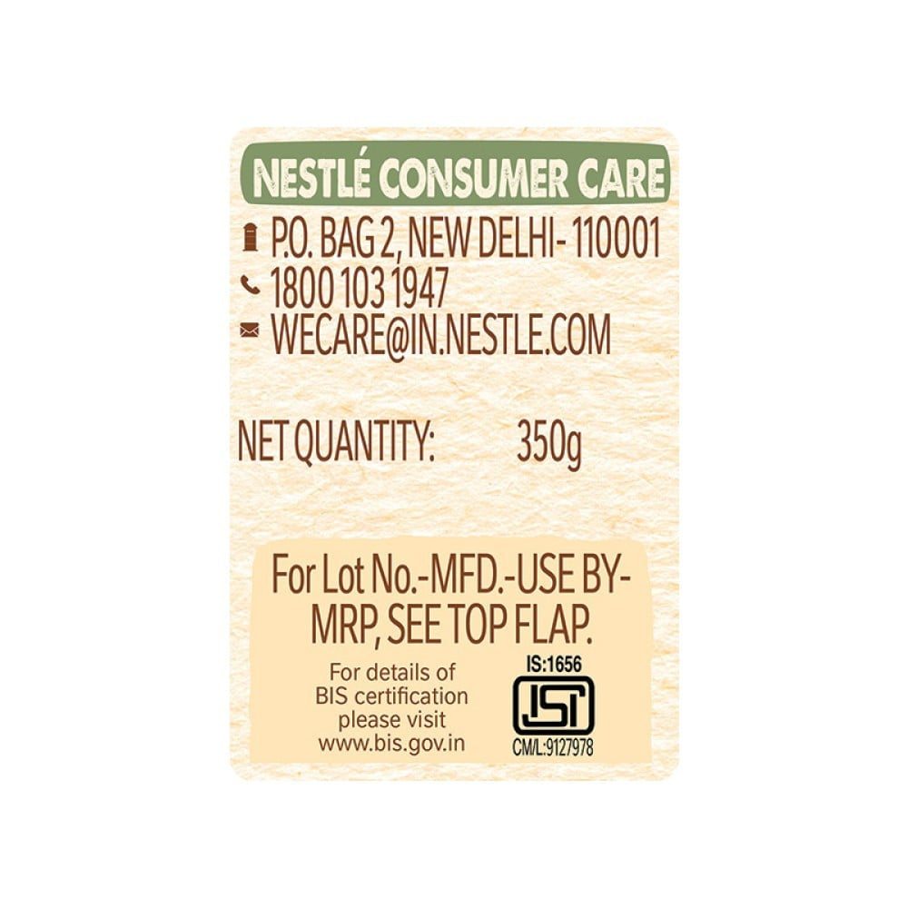 Nestle Cerelac Baby Cereal (No Refined Sugar, Wheat Apple Cherry) : 350 g