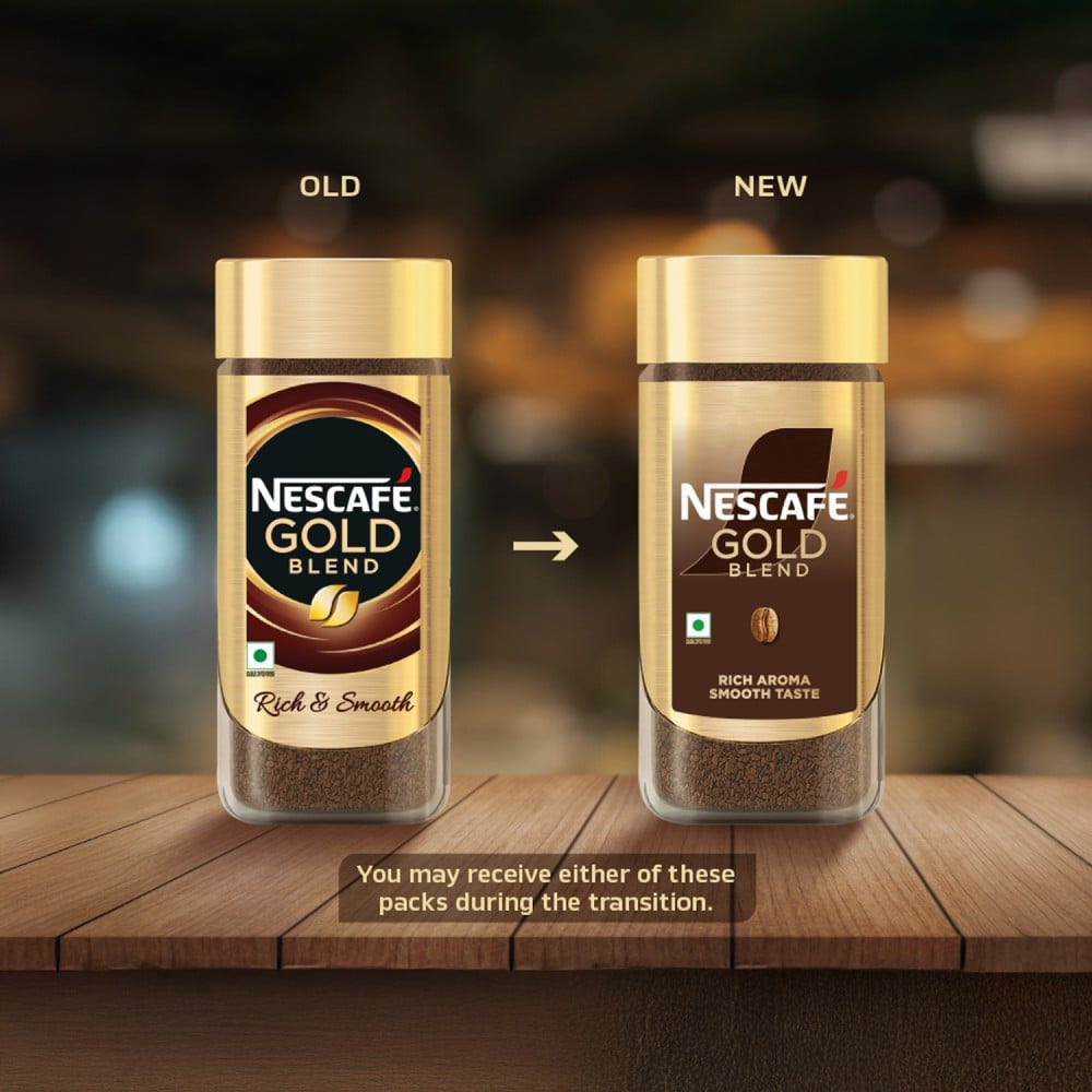 Nescafe Gold Blend Premium Freeze Dried Instant Coffee : 185 g