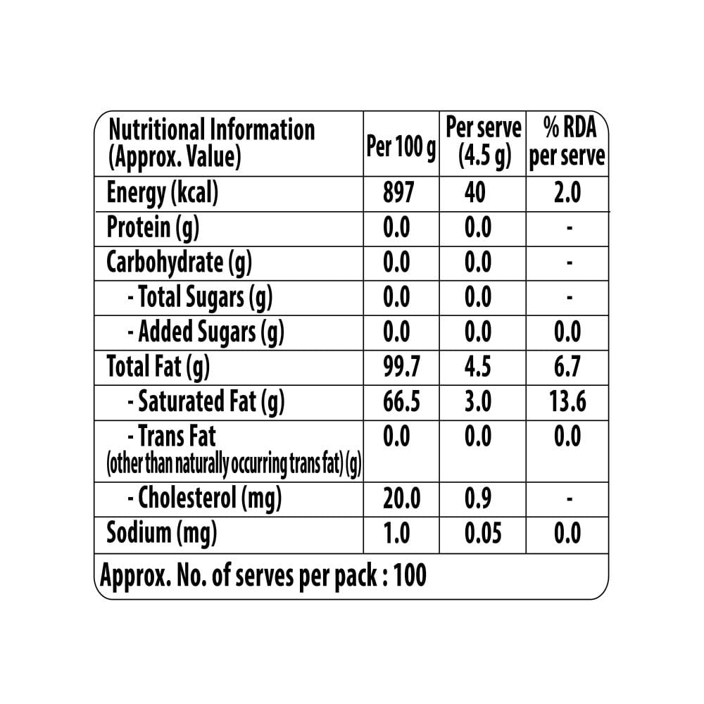 Aashirvaad Svasti Cow Ghee : 500 ml