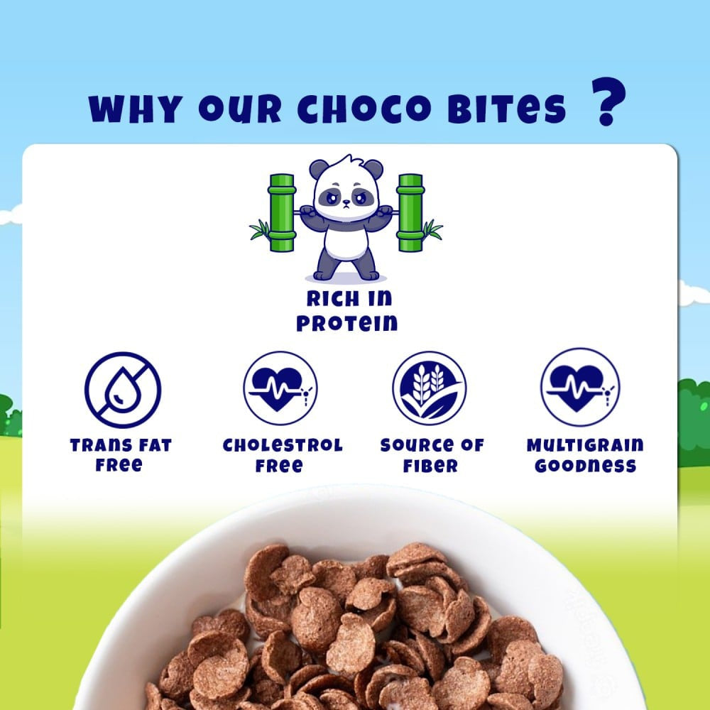 Unifit Multigrain Choco Bites Kids Cereal : 375 g