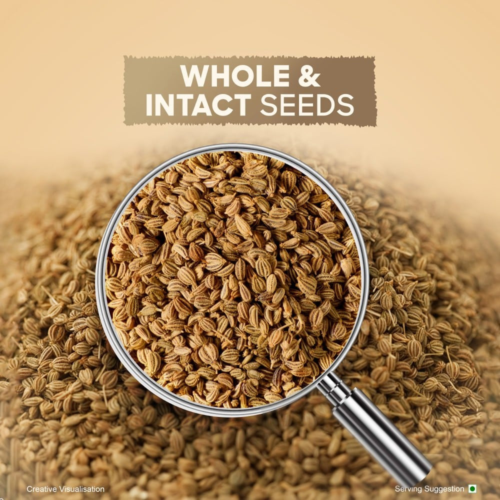 Aashirvaad Pure Whole Ajwain Seeds : 100 g