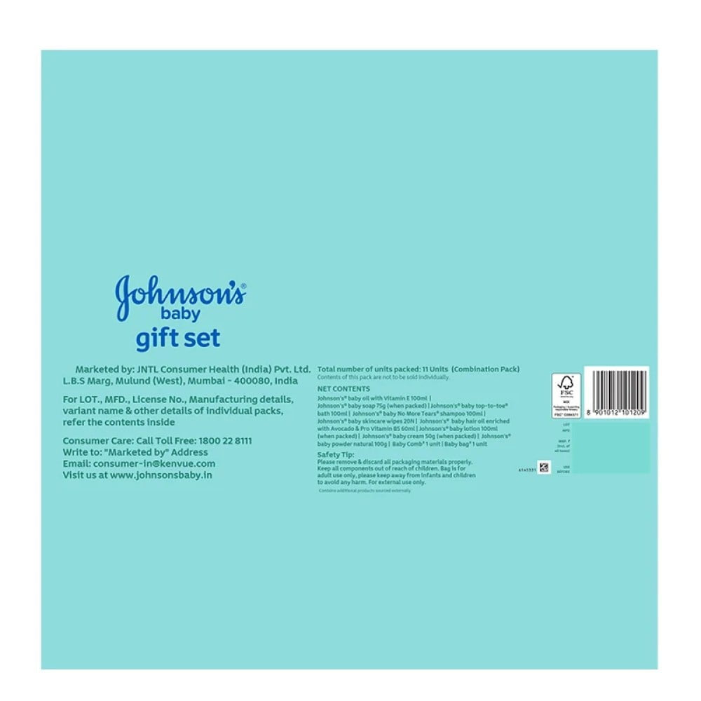 Johnson's Baby Gift Set : 1 pack (11 pieces)