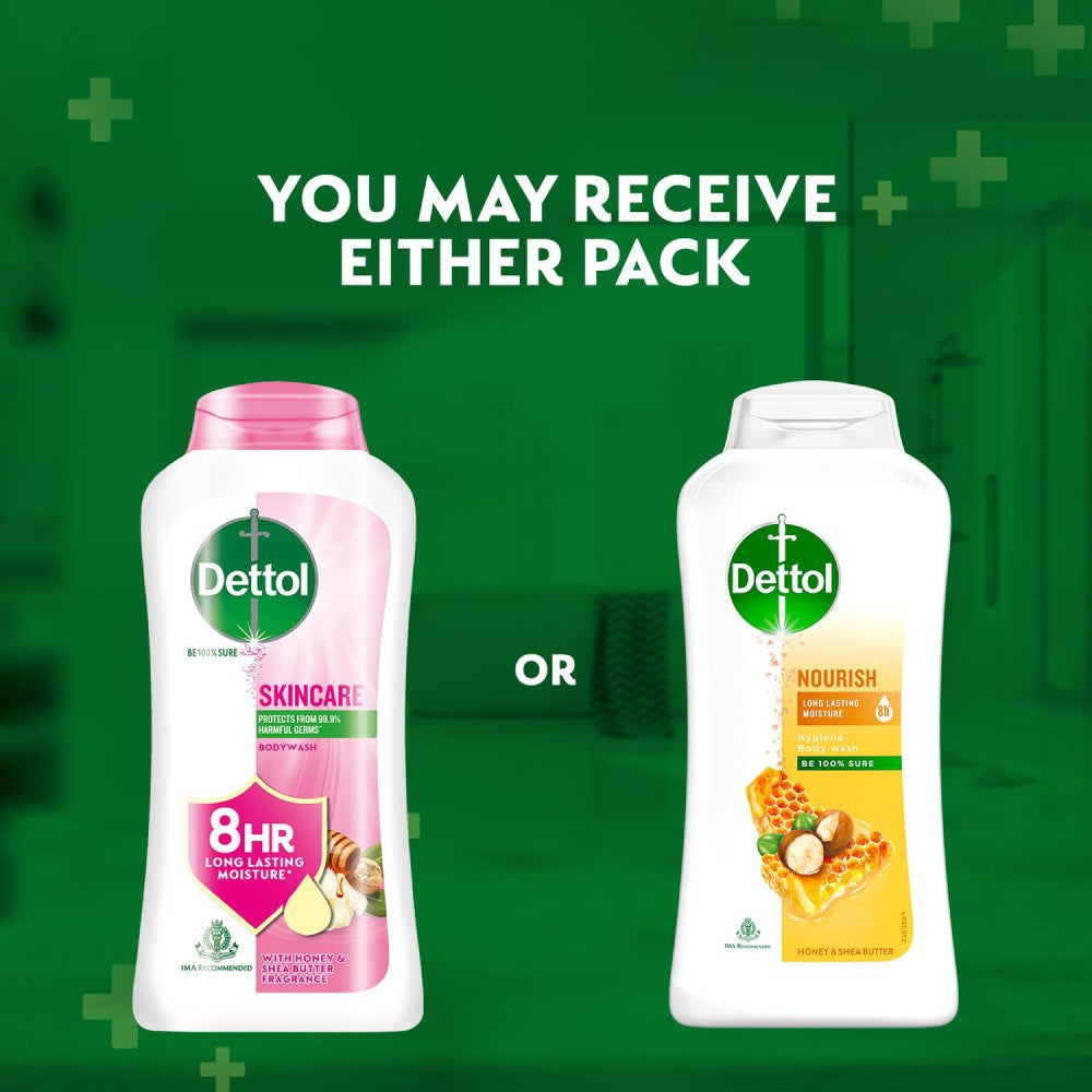 Dettol Salicylic Acid Skincare Body Wash With Honey & Shea Butter : 250 ml